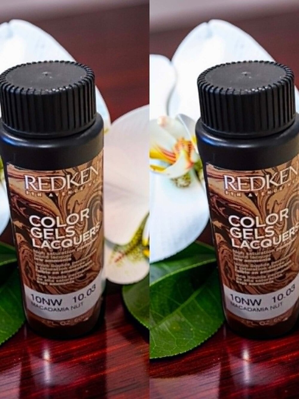 Redken Color Gels Lacquers 10NW Macadamia Nut 2 oz_ 2 units